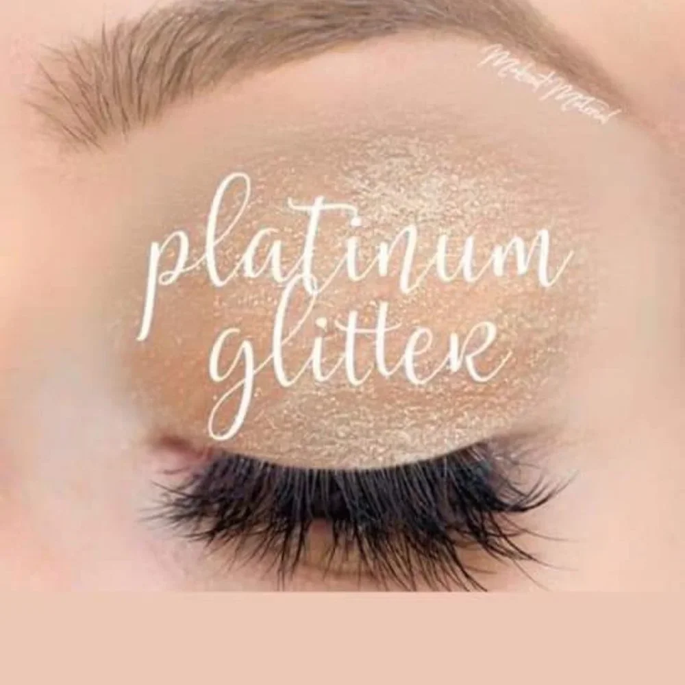 ShadowSense platinum glitter